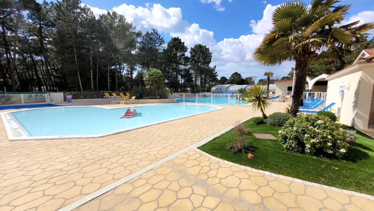Belles Vacances En Bord De Mer Dans Camping 4 Etoiles Villa แซ็งต์-ฌอง-เดอ-มองต์ ภายนอก รูปภาพ