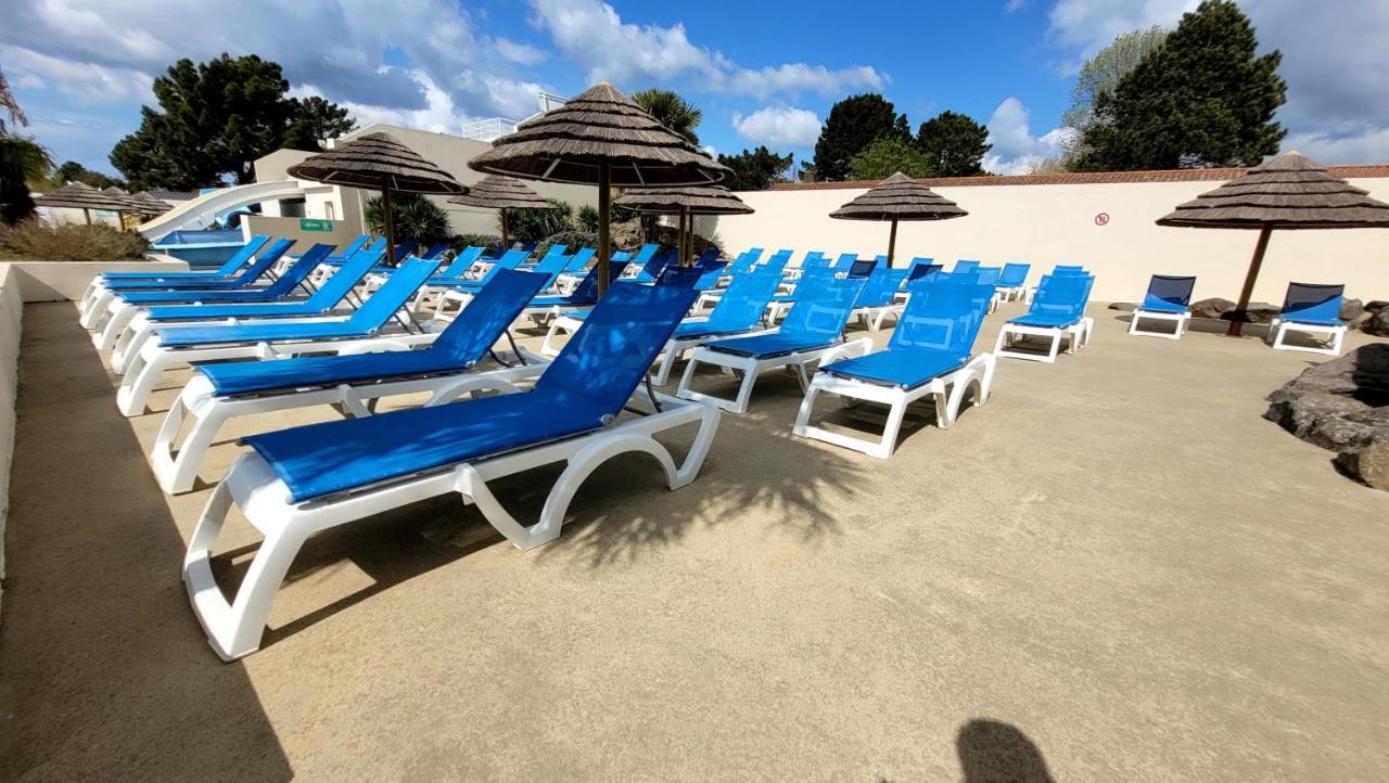 Belles Vacances En Bord De Mer Dans Camping 4 Etoiles Villa แซ็งต์-ฌอง-เดอ-มองต์ ภายนอก รูปภาพ