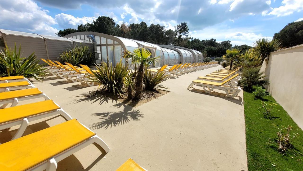 Belles Vacances En Bord De Mer Dans Camping 4 Etoiles Villa แซ็งต์-ฌอง-เดอ-มองต์ ภายนอก รูปภาพ