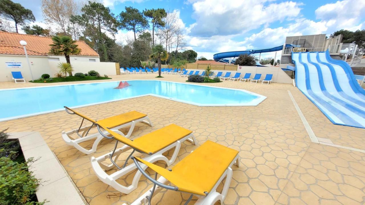 Belles Vacances En Bord De Mer Dans Camping 4 Etoiles Villa แซ็งต์-ฌอง-เดอ-มองต์ ภายนอก รูปภาพ